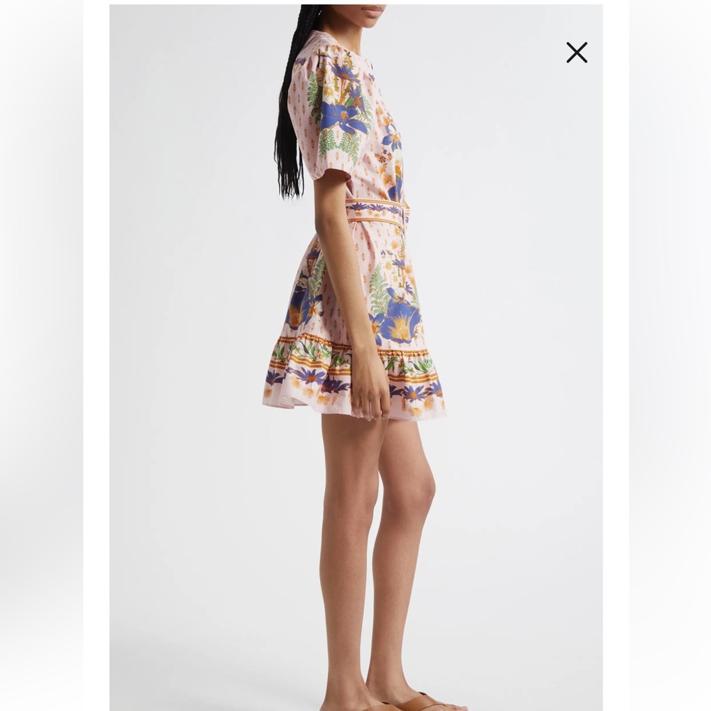 FARM Rio Pink Floral Printed Mini Dress - Picture 4 of 10